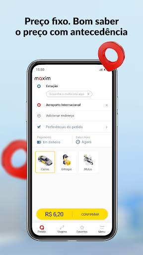 maxim — viagens & entregas screenshot 2