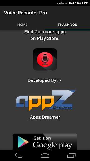 Easy Audio Voice Recorder Pro скриншот 2