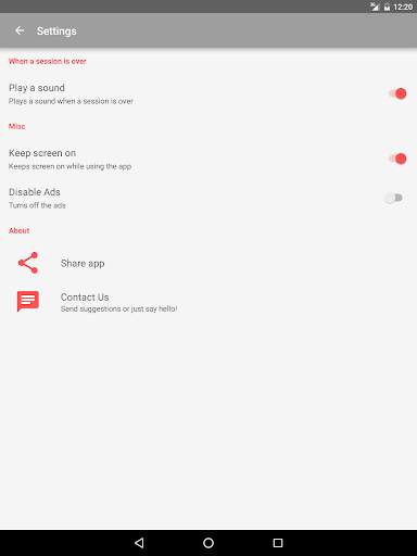 ClearMind Productivity Timer screenshot 8