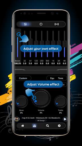Music Player - Stylish Equalizer Fast Music Player screenshot 5