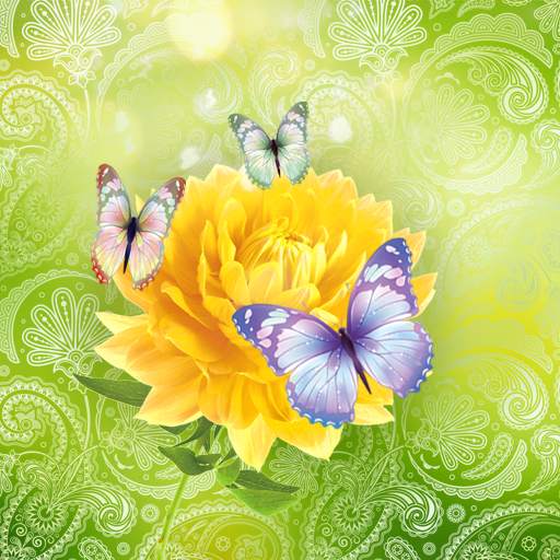 Cute Butterfly Live Wallpaper 1.0.7