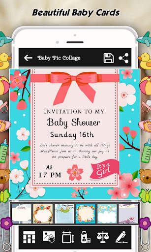 Baby Photo Frames : Name, Card screenshot 2