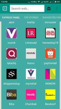 All in one shopping browser screenshot 2