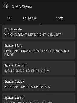 All Cheats fot GTA V FREE screenshot 6