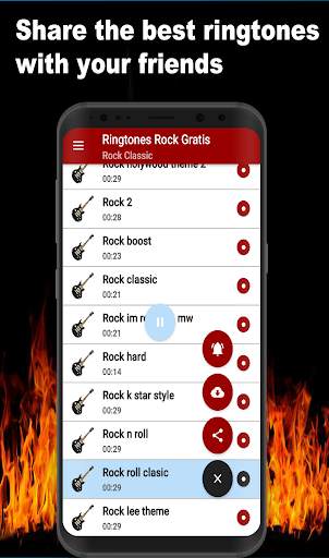 Ringtones rock music screenshot 4