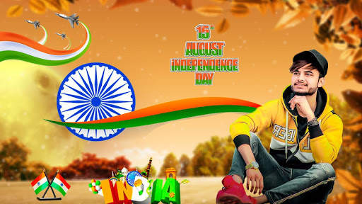 15 August Photo Editor Frame screenshot 2