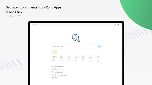 Search across Zoho- Zia Search screenshot 14