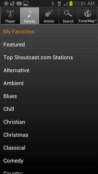 Tuner2 Internet Radio screenshot 4
