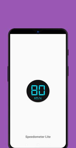 GPS Speedometer Lite screenshot 1