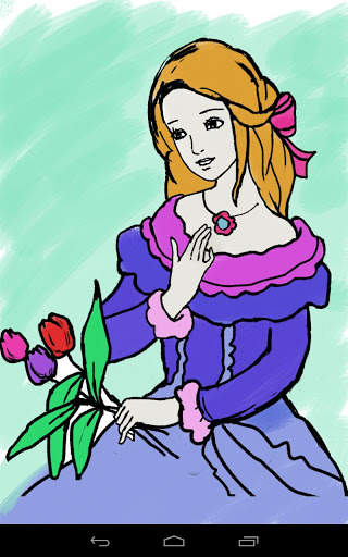 Princess Coloring Book & Drawing Pad screenshot 5