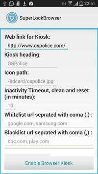 Kiosk Browser no root screenshot 2
