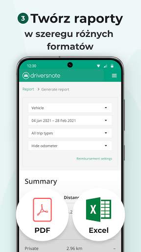 Kilometrówka Driversnote screenshot 6