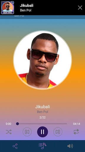 Ben Pol songs, offline screenshot 3