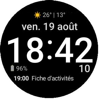 Be:Wi WatchFace screenshot 1
