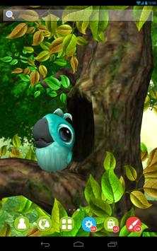 UR 3D Cute Jungle Birds HD screenshot 9