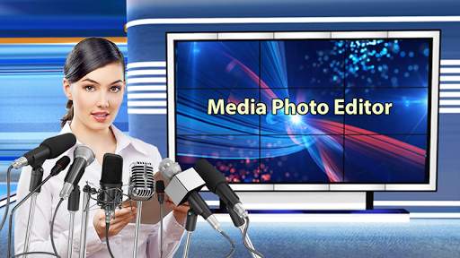 Media Photo Editor News Media Photo Frame 2018 screenshot 1