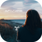 Cut Out Image icon