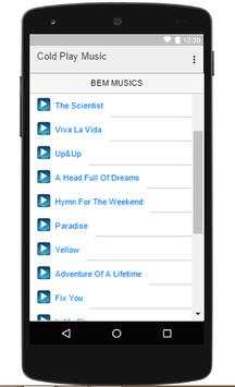 Cold Play Music screenshot 2