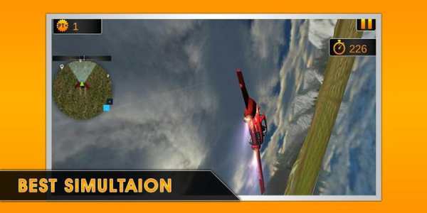 Flying Car Air Racing Stunt 3D screenshot 6