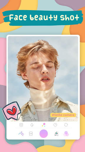 Selfie Sticker Beauty - Selfie Candy Camera screenshot 4