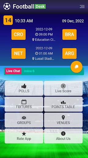 FootballDesk - Live Football screenshot 2