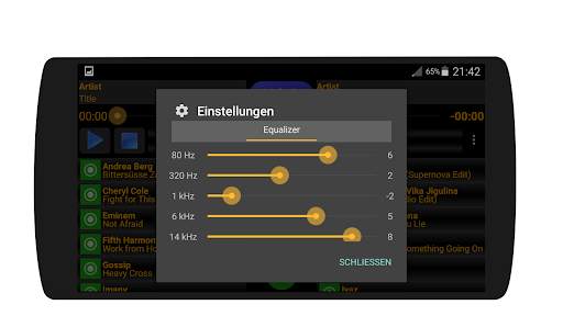 MP3-DJ der MP3-Player screenshot 2