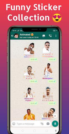 Thalaivar GP Muthu Stickers screenshot 2