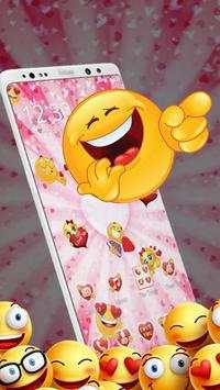3D Emoji Valentine Love Launcher screenshot 7