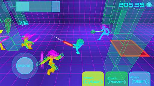 Stickman Neon Warriors: Sword Fighting screenshot 5