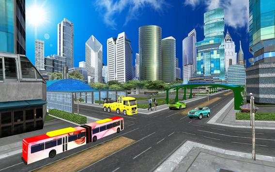 Metro Kota Bis Sopir 3D 2016 screenshot 1