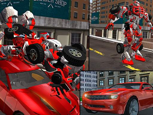 Robot Truck transportu samocho screenshot 12