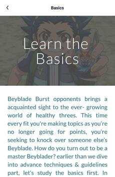 Guide for Beyblade Game screenshot 1