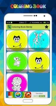 New Coloring Game of Bendy скриншот 2