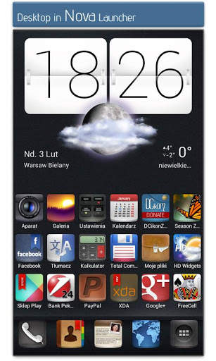 DCikonZ ADW Apex Nova Go Theme screenshot 1