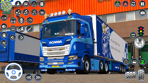 American Cargo Truck Game Sim screenshot 1