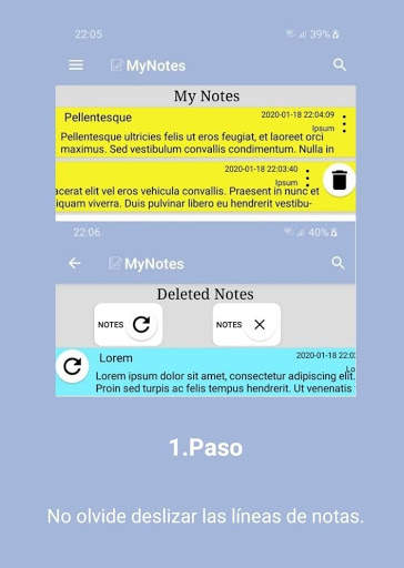 MisNotas screenshot 2