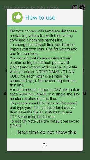 My Vote screenshot 4