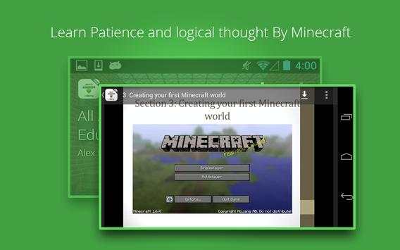 Education with Minecraft Game screenshot 9