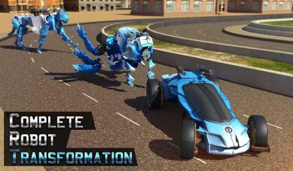 US Police Car Wild Panther Transform Robot Games screenshot 12