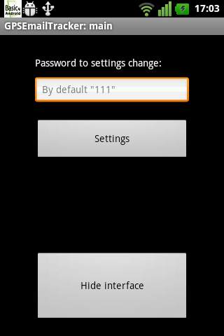GpsEmailTracker Light screenshot 6
