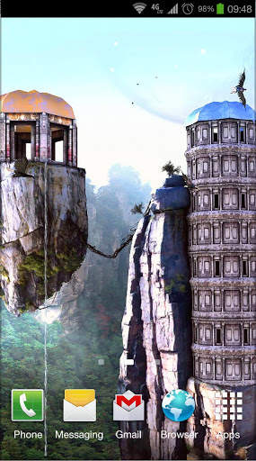 Fantasy World 3D LWP screenshot 2