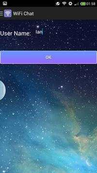 WiFi Chat screenshot 1