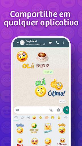 WhatSmiley: Emoji WASticker screenshot 4