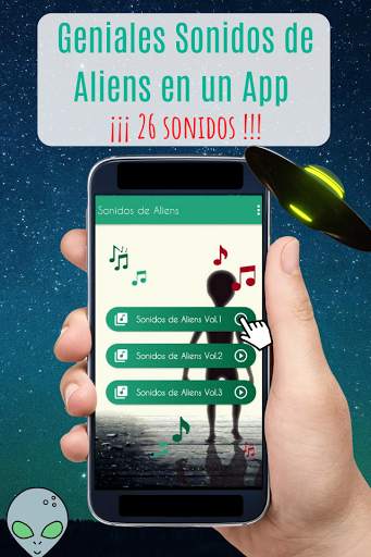 Sonidos de Aliens y OVNI para Celular gratis screenshot 1