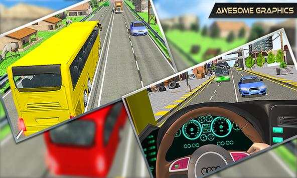 Racing in Coach - Bus Simulator screenshot 4