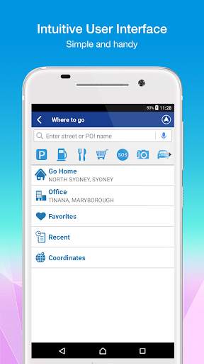 Polnav mobile Navigation screenshot 1