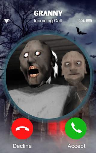 Scary Granny Video Call screenshot 2