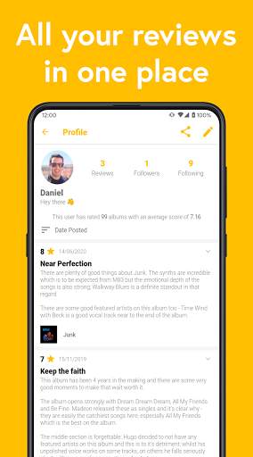 Rate Music - Album Ratings & Reviews screenshot 4