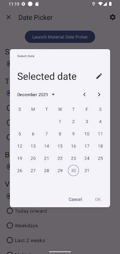 Material Design Components screenshot 5