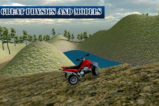 ATV Bukit Mengemudi Adiktif Simulator permainan screenshot 6